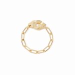 Bague Dinh Van Menottes Chaîne Or Jaune