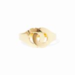 Bague Dinh Van Menottes Petit Modèle Or Jaune