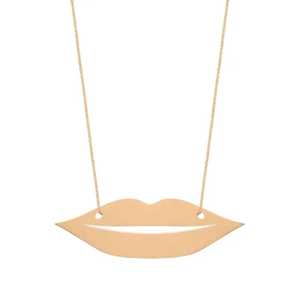 Collier Ginette NY Jumbo French Kiss Necklace