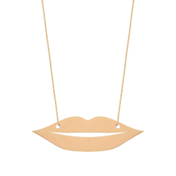 Collier Ginette NY Jumbo French Kiss Necklace