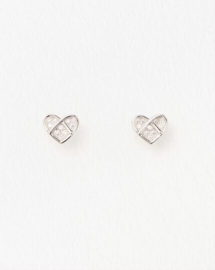 Earrings Poiray L&#039;attrape-cœur White gold &amp; Diamonds