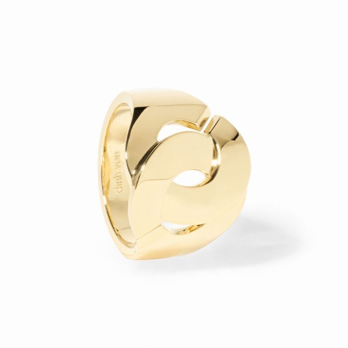 Bague Dinh Van Menottes Grand Modèle Or Jaune