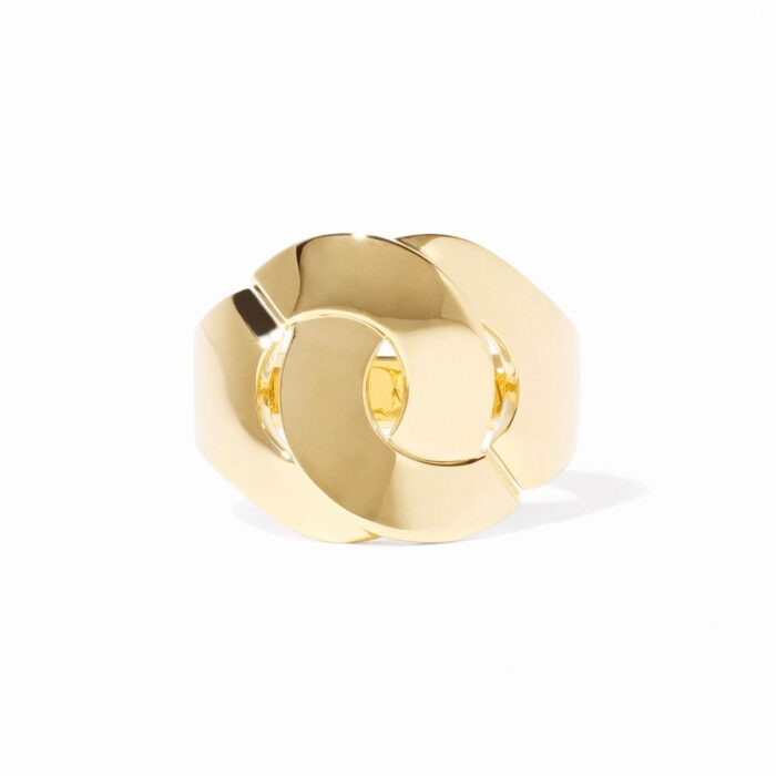 Bague Dinh Van Menottes Grand Modèle Or Jaune