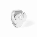 Bague Dinh Van Menottes Grand Modèle Diamants Or Blanc