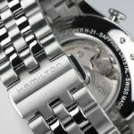 Montre Hamilton American Classic Spirit Liberty Auto Chrono Cadran Noir Bracelet Acier 42MM