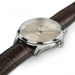 Montre Hamilton Jazzmaster Auto Cadran Beige Bracelet Cuir