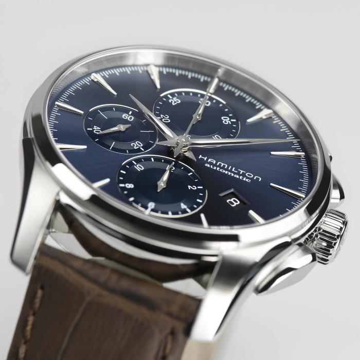 Hamilton jazzmaster auto on sale chrono