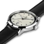Montre Hamilton American Classic Intra-Matic Auto Cadran Beige Bracelet Cuir 40MM