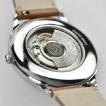 Montre Hamilton Jazzmaster Thinline Auto 40 mm bracelet brun