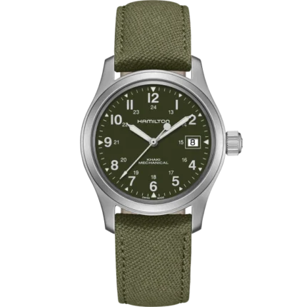 Montre Hamilton Khaki Field Mechanical Cadran Vert