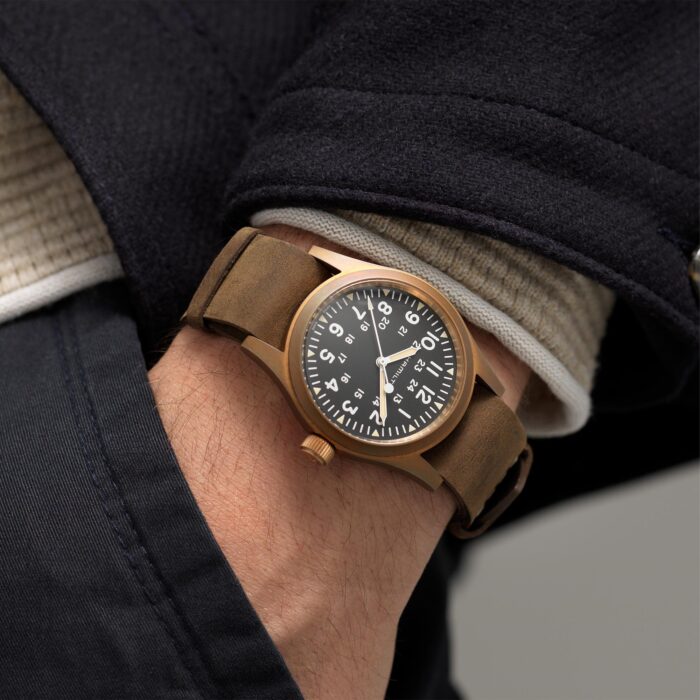 Montre Hamilton Khaki Field Mechanical Bronze