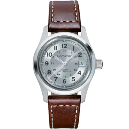 Montre Hamilton Khaki Field Auto cadran argent 38 mm