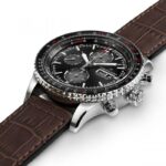 Montre Hamilton Khaki Aviation Converter Auto Chrono bracelet cuir 44mm