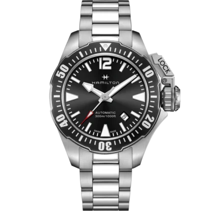 Hamilton Khaki Navy Frogman Automatic 42 mm Steel bracelet watch