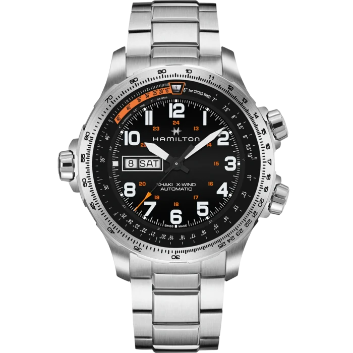 Montre Hamilton Khaki Aviation X-Wind Day Date 45 MM