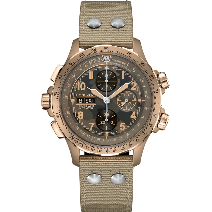 Khaki Aviation X-Wind Auto Chrono