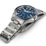 Montre Hamilton Khaki Navy Scuba Auto Cadran Bleu Bracelet Acier 43mm