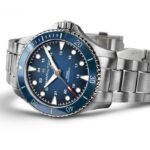 Montre Hamilton Khaki Navy Scuba Auto Cadran Bleu Bracelet Acier 43mm