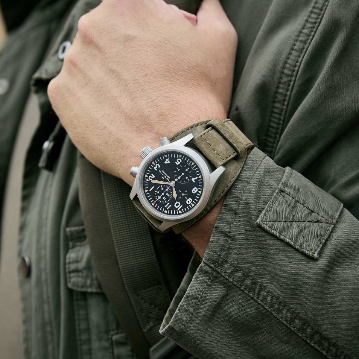 Hamilton on sale khaki chronograph