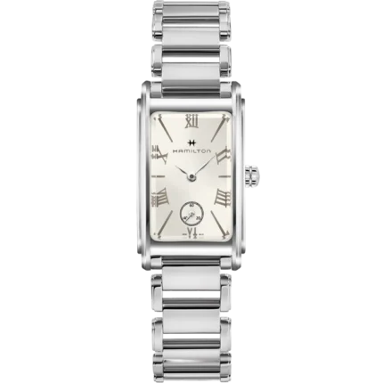 Hamilton American Classic Ardmore Quartz Watch Silver Dial Steel Bracelet