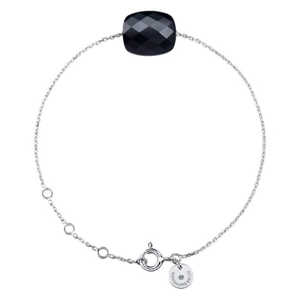 Bracelet Morganne Bello Friandise Coussin Or Blanc Onyx