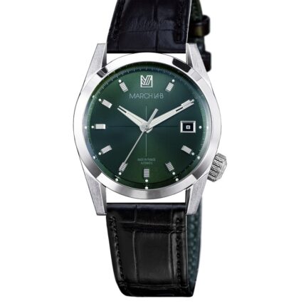 Montre MARCH LA.B AM89 Automatique Cadran Graal Bracelet Alligator
