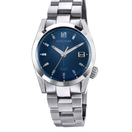 Montre MARCH LA.B AM89 Automatique Cadran Ocean Bracelet Acier