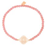 GINETTE NY TWENTY PURITY RHODOCHROSITE MINI BEAD BRACELET