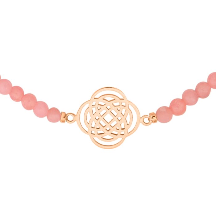 GINETTE NY TWENTY PURITY RHODOCHROSITE MINI BEAD BRACELET