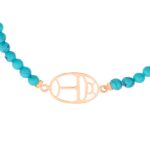 GINETTE NY TWENTY WISH TURQUOISE MINI BEAD BRACELET