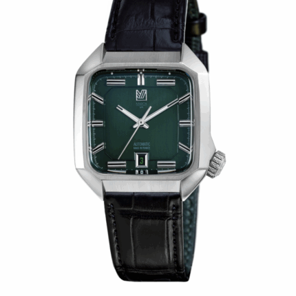 Montre MARCH LA.B AM2 Automatique 39mm Cadran Grall Bracelet Alligator Noir