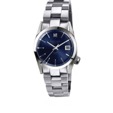 Montre MARCH LA.B AM69 Navy Auto Cadran Bleu Bracelet Acier 36MM