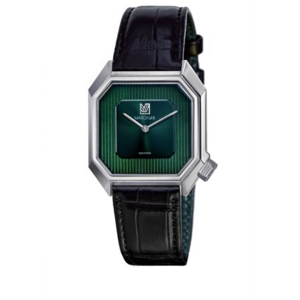 Montre MARCH LA.B Mansart Automatique Cadran Grall Bracelet Alligator Noir