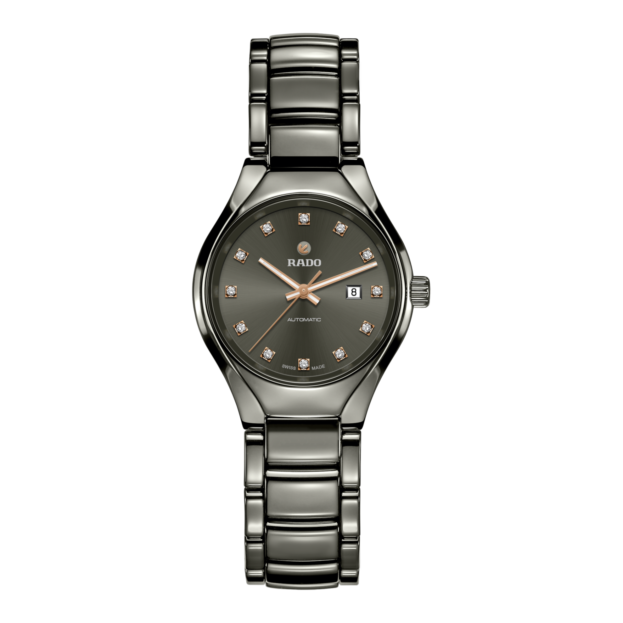 Montre Rado True Automatic Full Diamonds Bracelet Céramique 30MM
