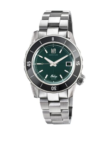 Montre MARCH LA.B Belza Automatique Cadran Forest Bracelet Acier