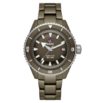 Montre Rado Captain Cook Auto High Tech Ceramic Diver Cadran Vert Bracelet Céramique 43MM