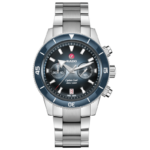 Montre Rado Captain Cook Automatic Chronograph Cadran Bleu 43MM