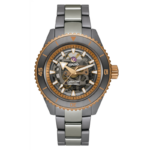 Montre Rado Captain Cook Auto High Tech Ceramic Skeleton Cadran Gris Bracelet Céramique 43MM