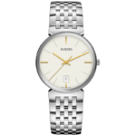 Montre Rado Florence Classic Quartz Cadran Blanc Bracelet Acier 38MM