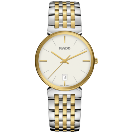 Montre Rado Florence Classic Quartz Cadran Blanc Bracelet Acier 38MM