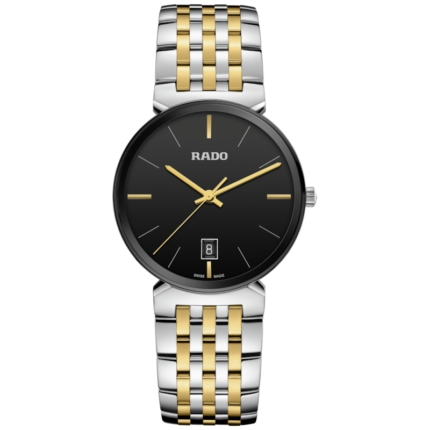 Rado Florence Classic Quartz Black Dial 38MM Steel Bracelet Watch