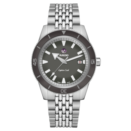 Rado Captain Cook Automatic Watch 42MM Grey Dial