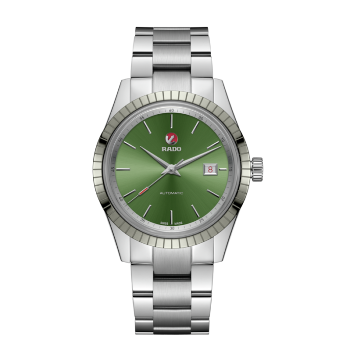 Montre Rado HyperChrome Automatic Classic Cadran Vert Bracelet Acier 42MM