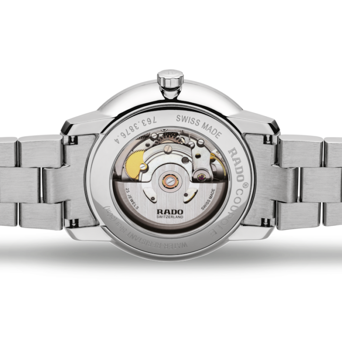 Montre Rado Coupole Classic Automatic Cadran Blanc Bracelet Acier 41MM