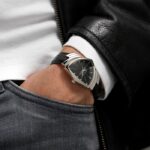 Montre Hamilton Ventura Quartz Cadran Noir Bracelet Cuir