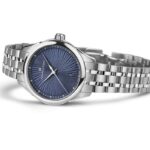 Montre Hamilton Jazzmaster Lady Quartz Cadran Bleu Bracelet Acier 30MM