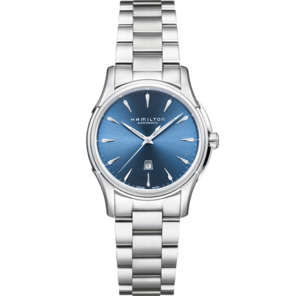 Hamilton Jazzmaster Lady Auto Blue Dial Steel Bracelet 34MM