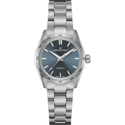 Hamilton Jazzmaster Performer Auto 34mm watch Blue dial Stainless steel bracelet