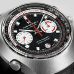 Montre Hamilton American Classic Chrono Matic 50 Auto Cadran Noir Bracelet Cuir Limited