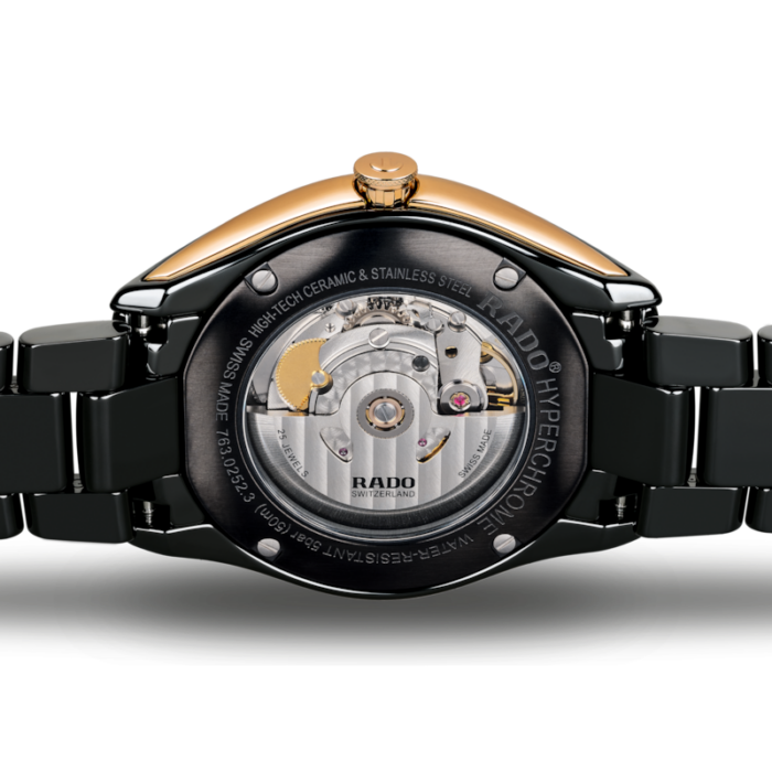 Montre Rado HyperChrome Automatic Cadran Noir Bracelet Céramique 42MM